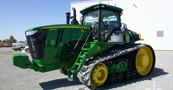 2016 John Deere 9570RT track tractor sold by Ritchie Bros. 2016 John Deere 9570RT track tractor sold by Ritchie Bros.